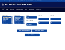 Tablet Screenshot of buyandsellbrooklynhomes.com